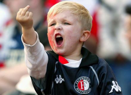 Vi er faktisk SÃ… mange! Ung supporter